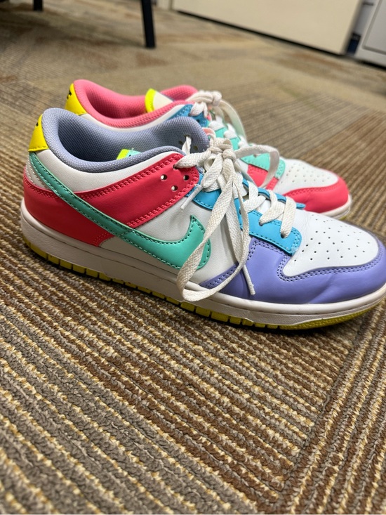 Nike Shoes - Nike Low-Top Sneakers in White, Pink, Mint, Purple & Yellow